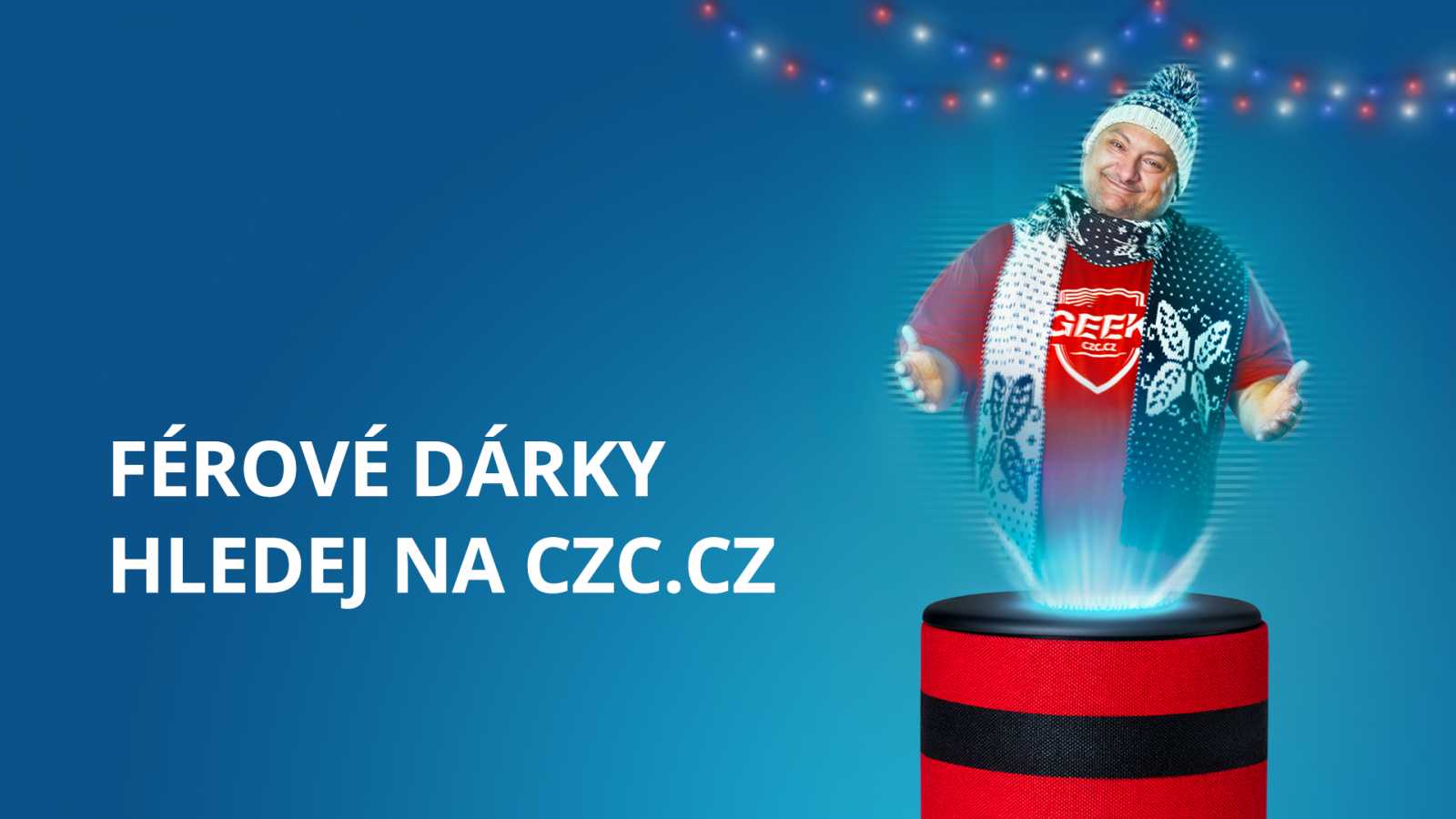 Patrik Hezucký v remaku známé koledy nabádá zákazníky, aby nakoupili férově na CZC  