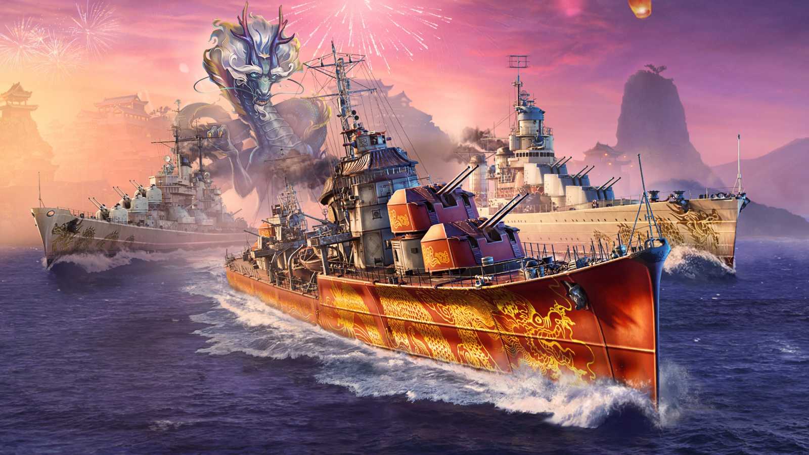 World of Warships: Legends slaví nový lunární rok, pokračuje partnerství s Azur Lane