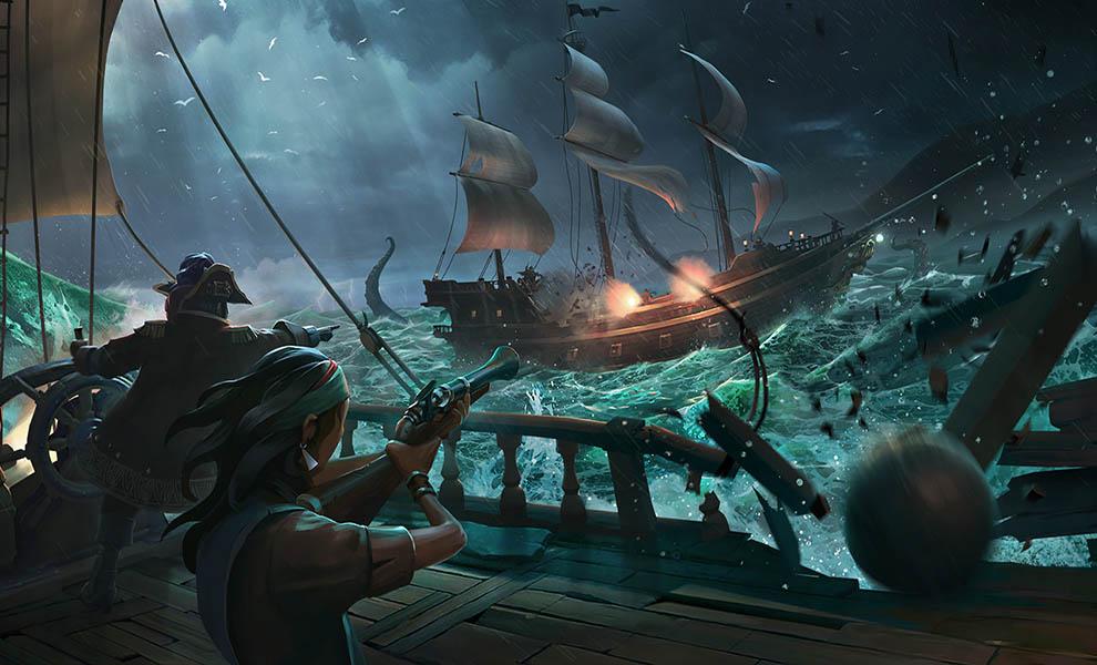 Sea of Thieves lze hrát i bez velké posádky