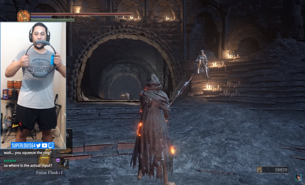 Jaké je hrát Dark Souls s RingFitem