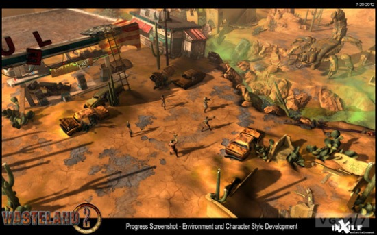 Wasteland 2 na prvním screenu