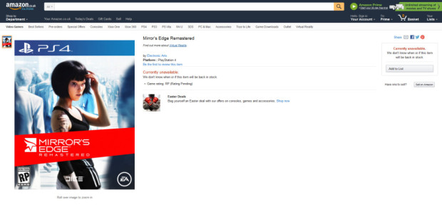 Mirror’s Edge se může dočkat remasteru