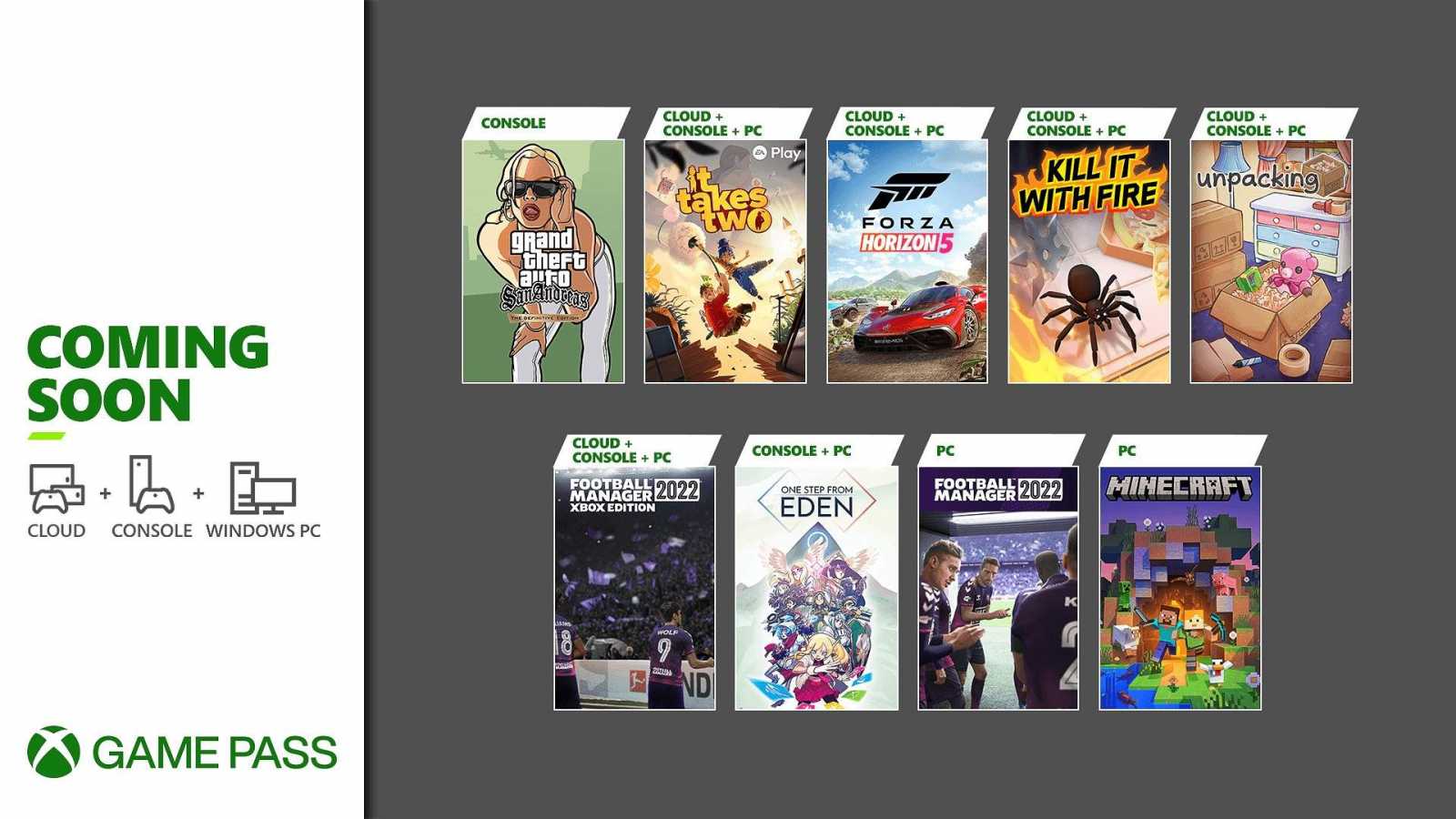 Xbox Game Pass ukazuje listopadovou nadílku, vévodí jí Forza Horizon 5