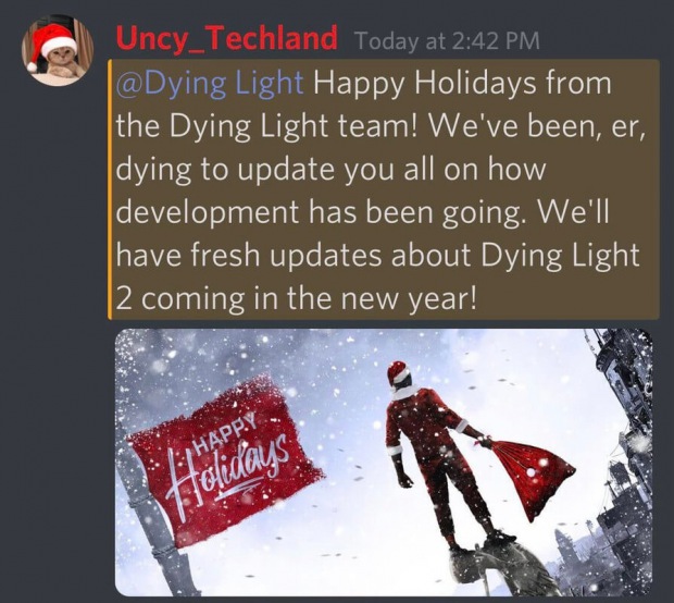 Update o Dying Light 2 přijde brzy