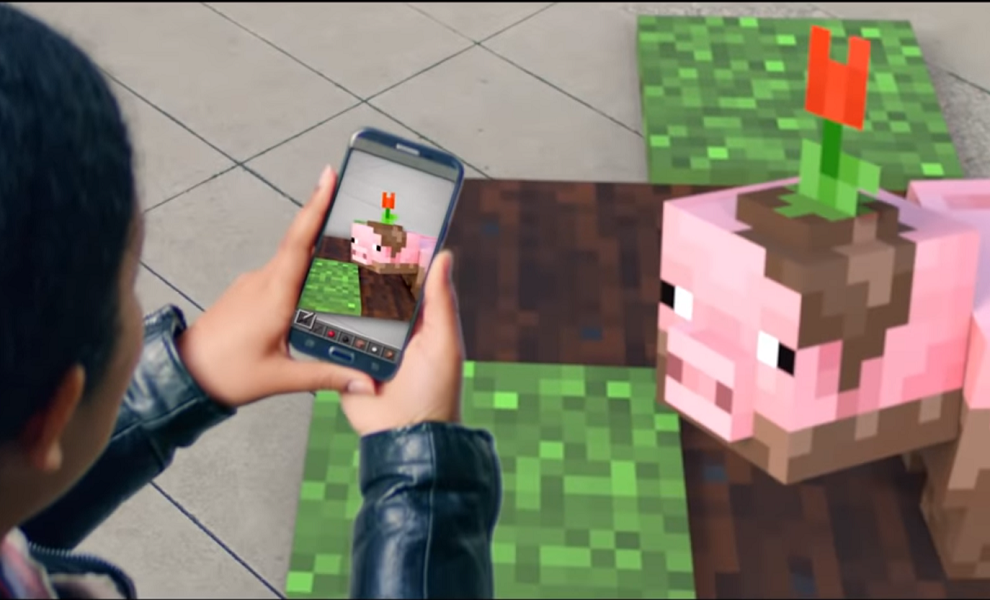 Microsoft poodhaluje Minecraft AR