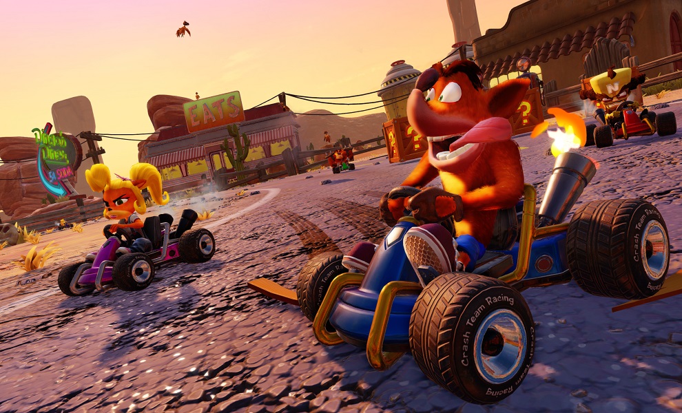 Crash Team Racing v nové ukázce