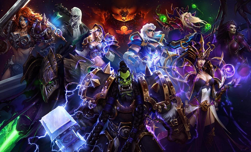 Vyzkoušejte si postavy z Heroes of the Storm