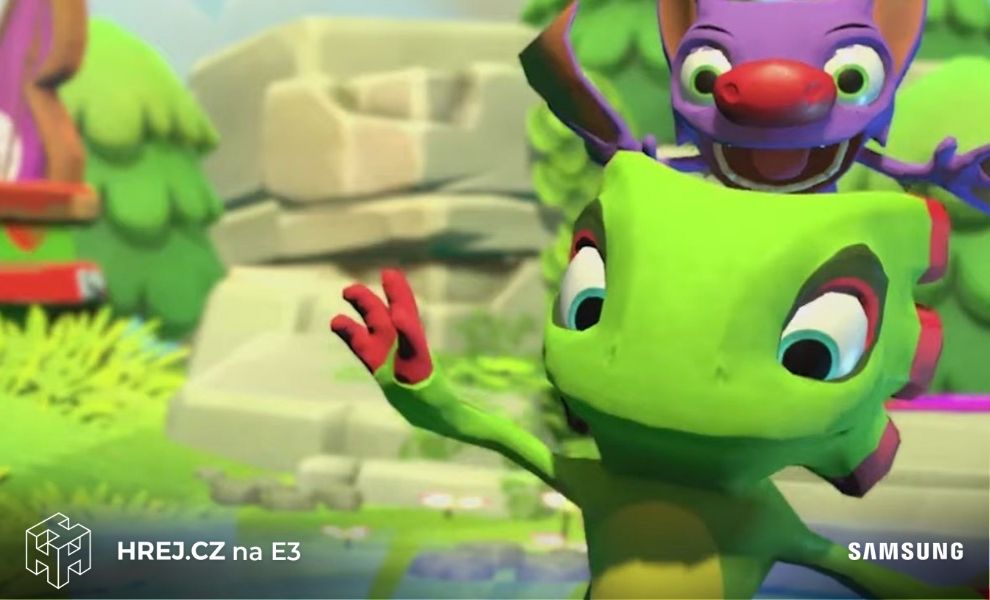 Yooka-Laylee se vrací v 2.5D plošinovce