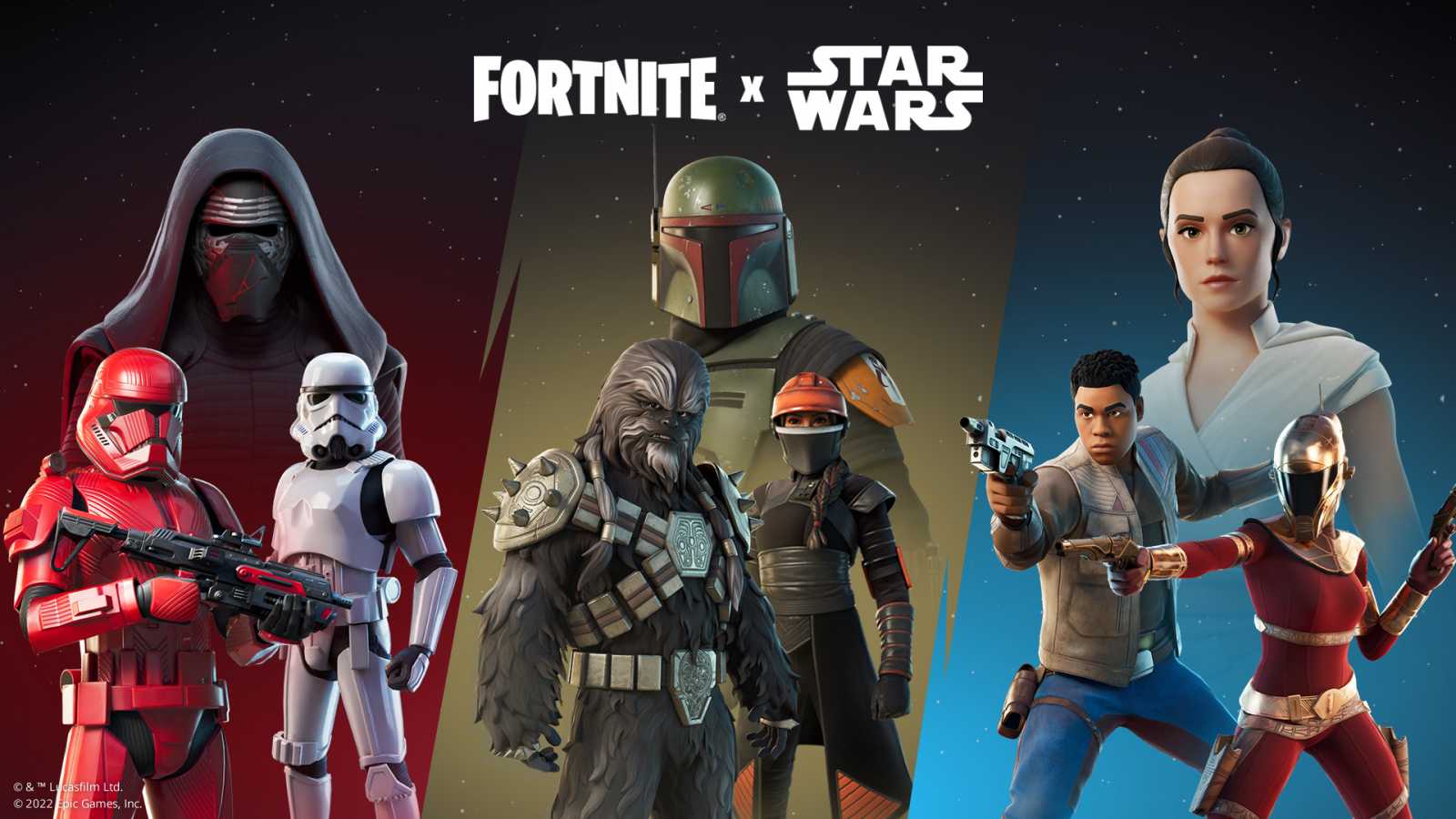 Zítřejší Star Wars den oslaví i Fortnite, do hry se vrátí skiny Stormtrooperů či Boba Fetta