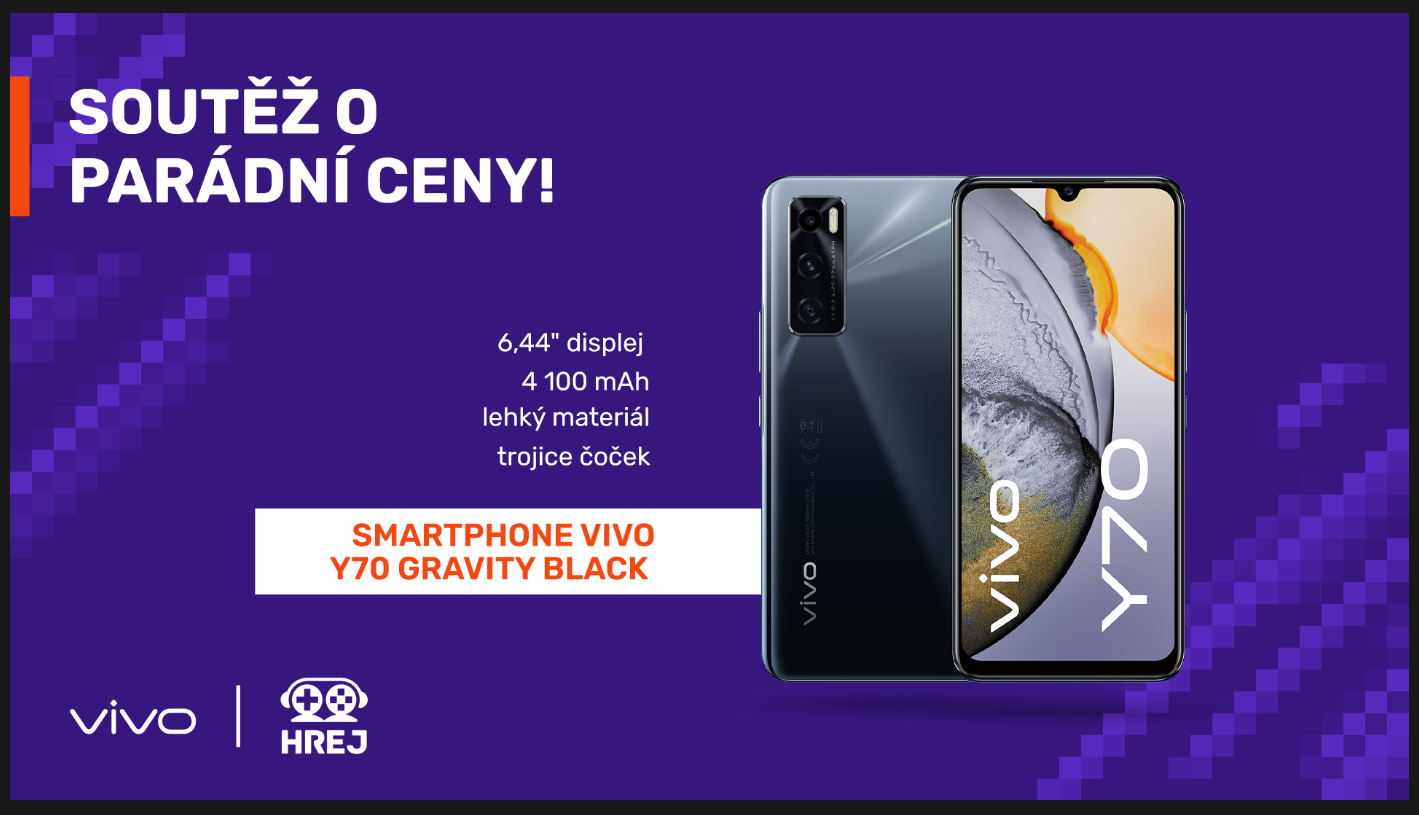 Vyhlášení vítěze soutěže o smartphone VIVO Y70