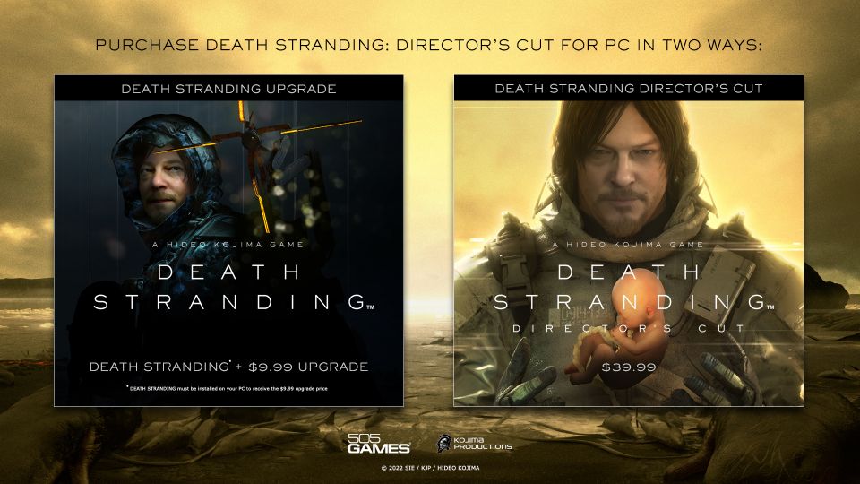 Death Stranding Director's Cut má již datum vydání na PC. Upgrade bude znovu zpoplatněn