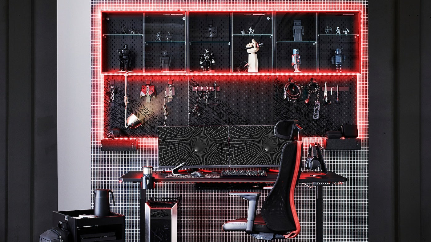 IKEA představuje spolupráci s ASUS ROG. Chystá řadu nábytku pro hráče