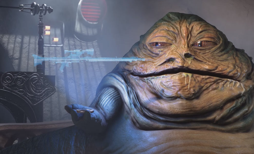 Jabba Hutt míří do Battlefrontu