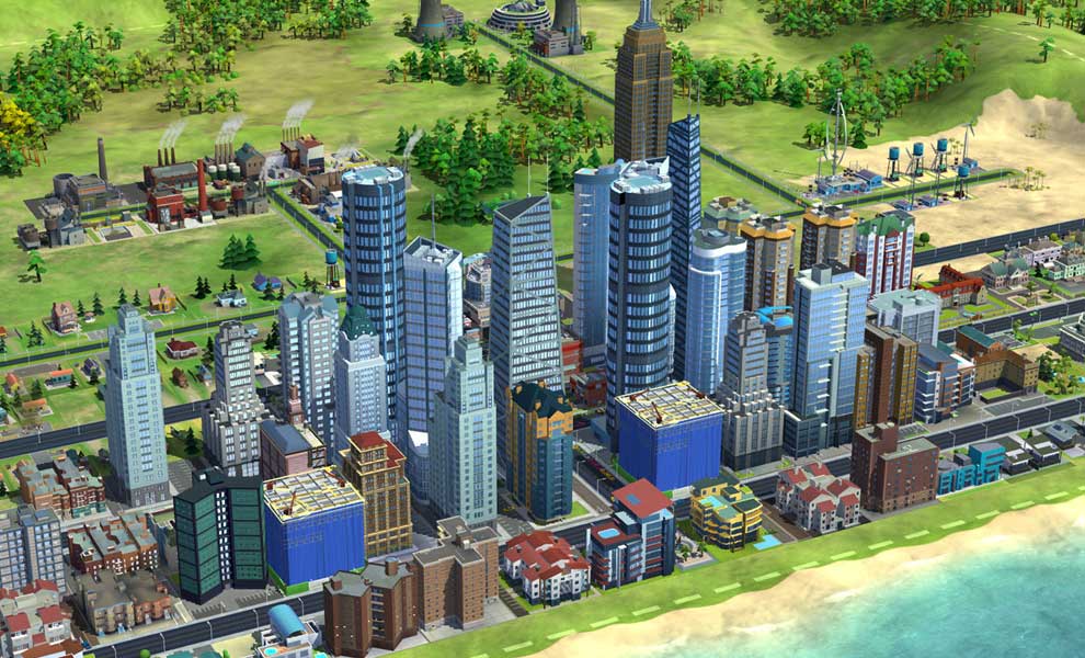 SimCity míří na mobily a tablety