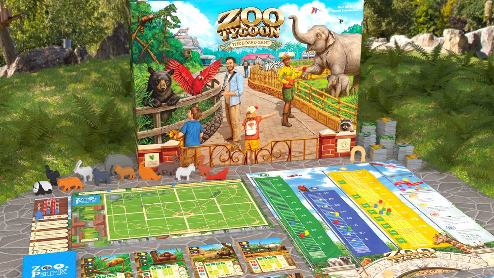 Zoo Tycoon se vrací v podobě deskovky, švýcarské studio na ní pracuje už tři roky