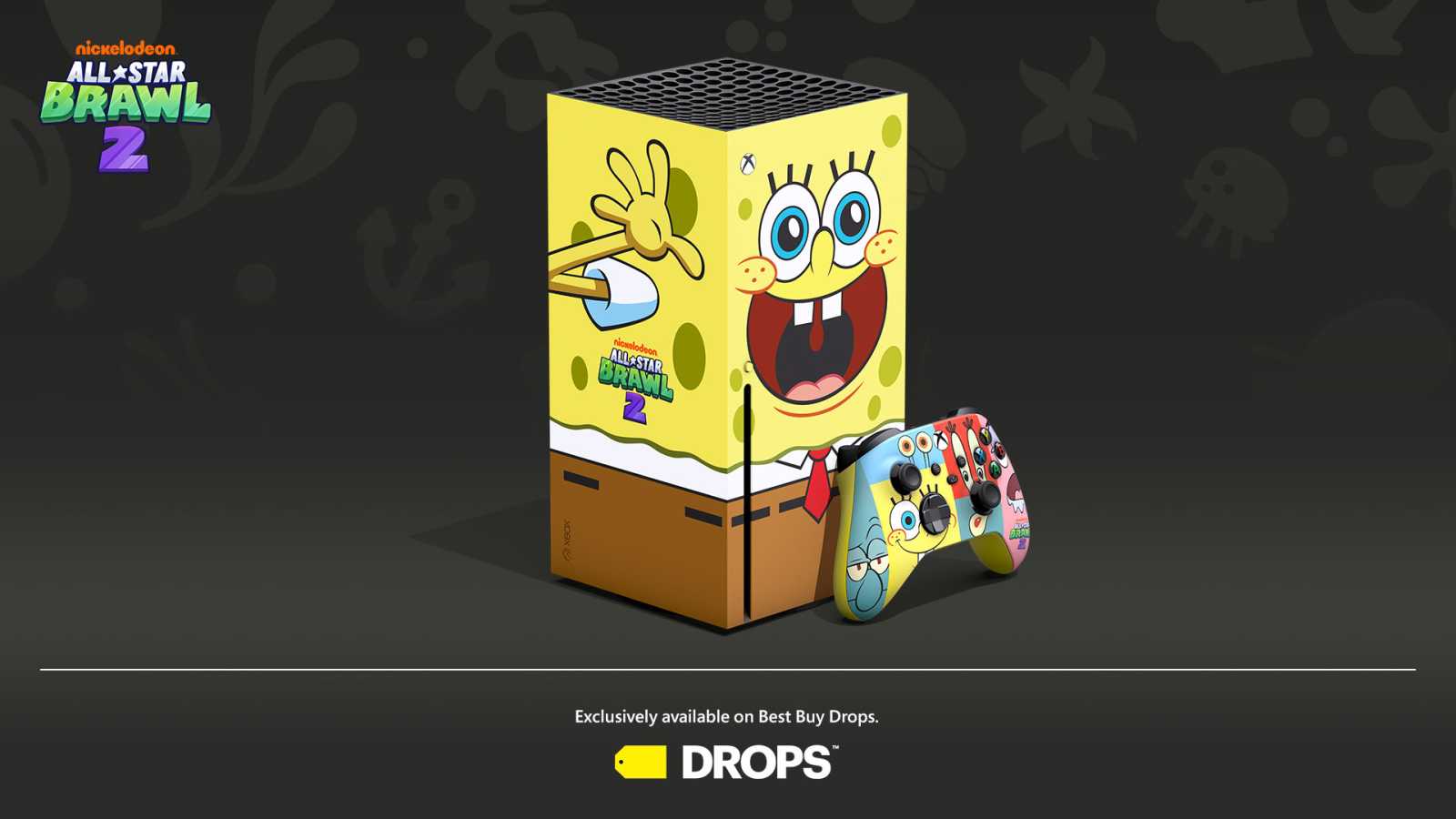 Dva zuby a vytřeštěné oči. Do prodeje míří Xbox zabalený do SpongeBoba