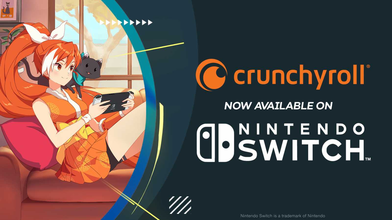 Nintendo Switch vítá anime streamovací platformu Crunchyroll