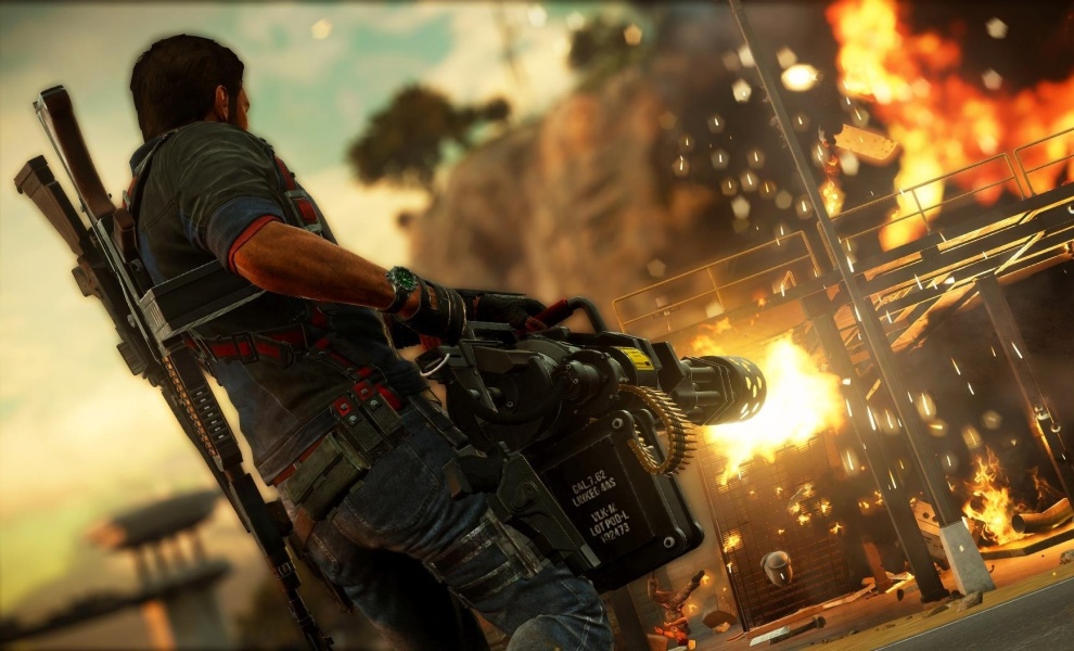 Unikl úvodní filmeček a první mise Just Cause 3