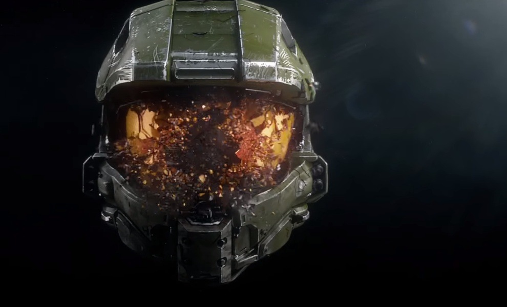 Master Chief schytal zásah doprostřed čela