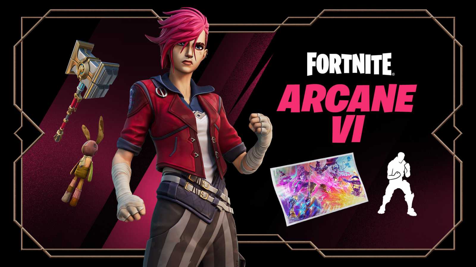 Hlavní hrdinka seriálu Arcane, Vi, se objevila ve Fortnite. S koupí si musíte pospíšit