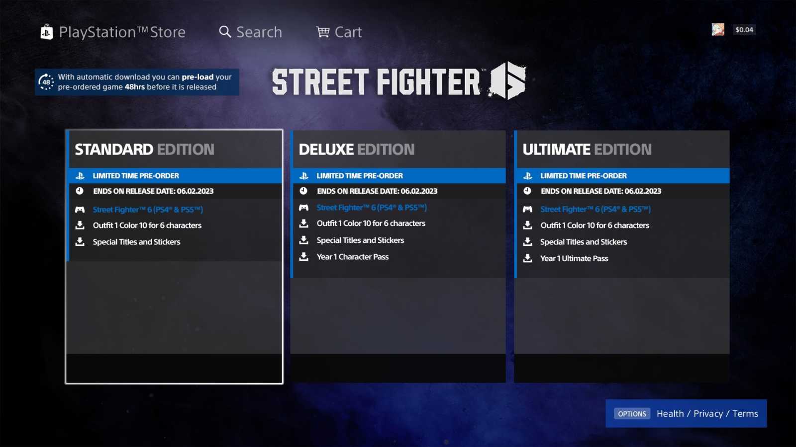 PlayStation Store propálil termín vydání bojovky Street Fighter 6