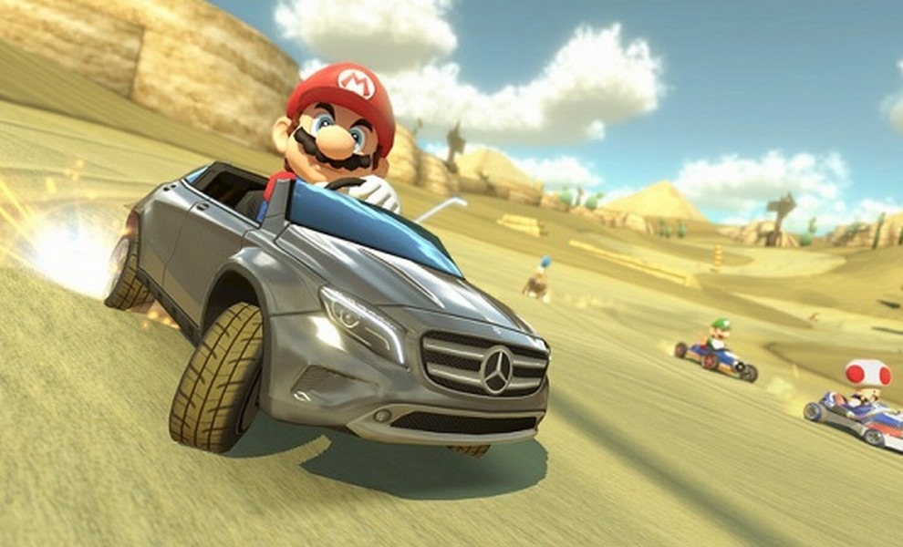 Do Mario Kart 8 přijede Mercedes