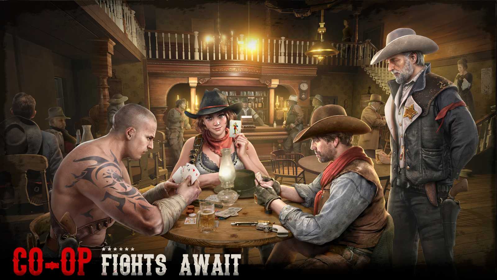 Zažijte divoký západ s přáteli. Na mobily přichází West Legends: Guns & Horses