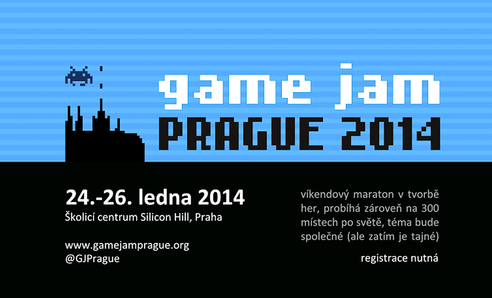 Game Jam Prague hledá tvůrce her