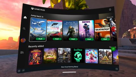 Xbox Cloud Gaming zamíří na platformu Meta Quest, s Xbox ovladačem budeme ve virtuální realitě hrát na 2D "plátně"