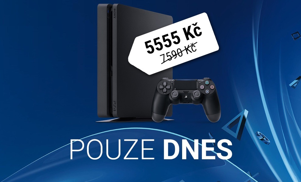 Jen dnes můžete mít PS4 za 5555 Kč