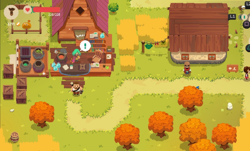 Akční RPG Moonlighter oznamuje vydání