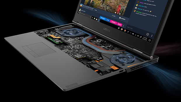 Notebooky Lenovo Legion Y740 umí ray-tracing už dnes