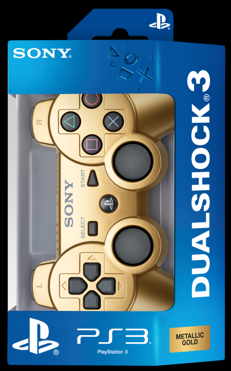 Sony uvádí zlatý DualShock