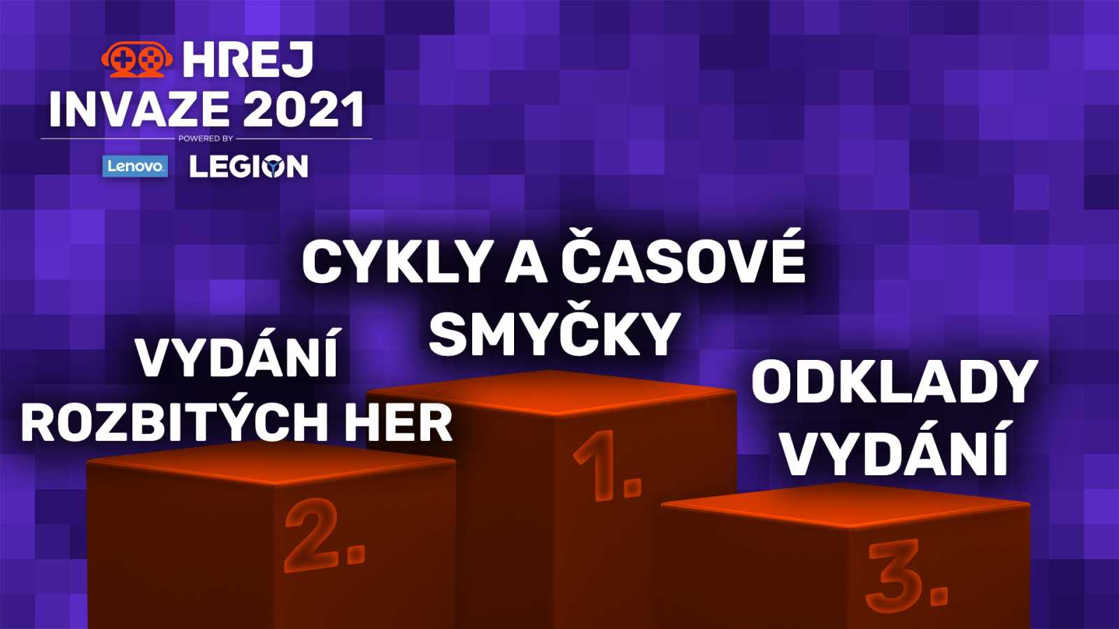 INVAZE 2021 - Druhá část vyhlášení redakční volby