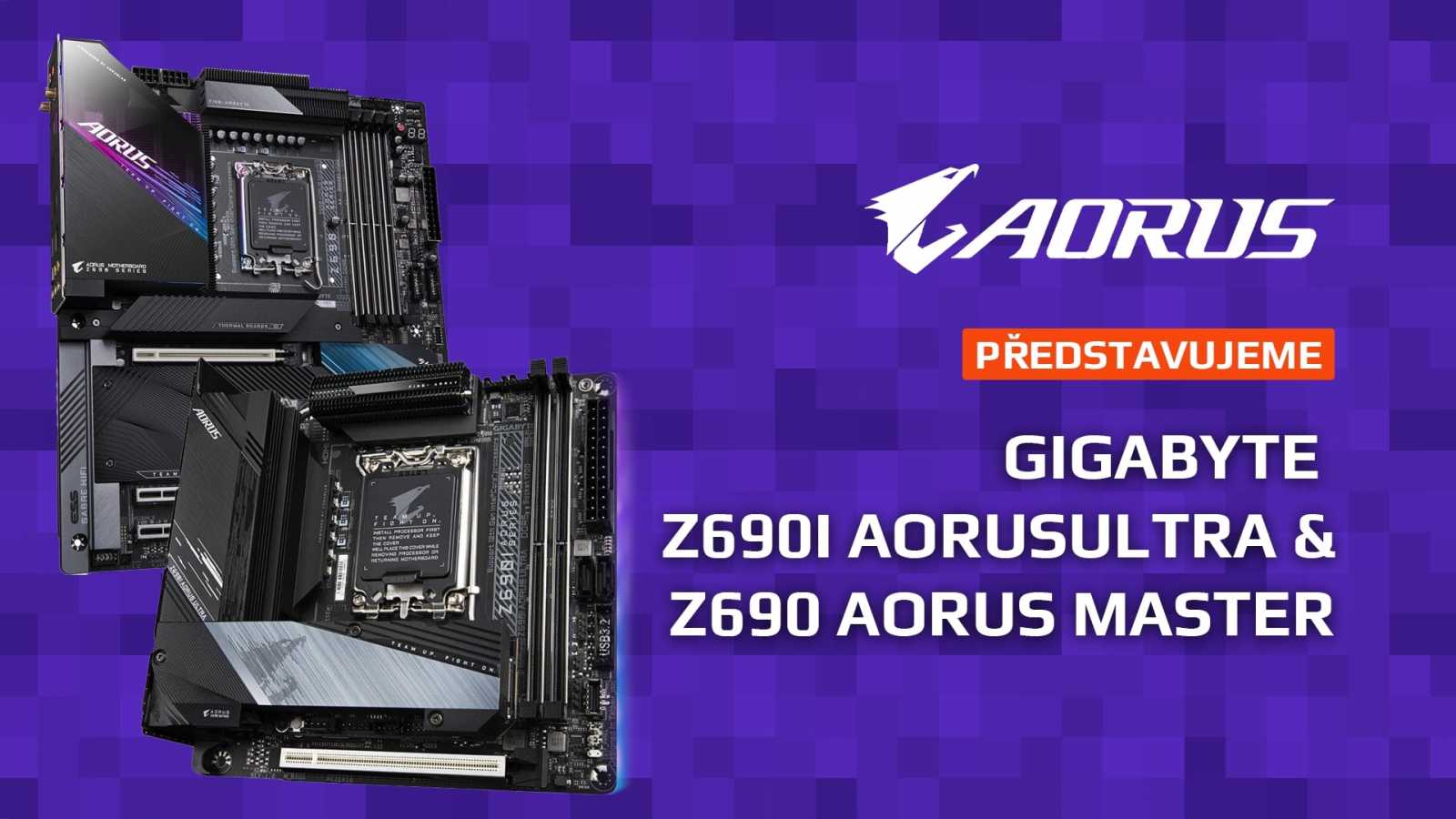 Dostaňte z nových Intel procesorů maximum se základními deskami AORUS od GIGABYTE