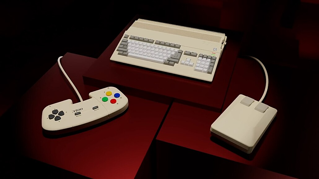 Retro konzole Amiga 500 Mini dorazí na trh v březnu. Představena byla početná knihovna her, kterou zařízení nabídne