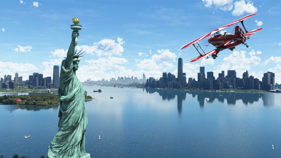 Nový World Update pro Microsoft Flight Simulator se vrací do Spojených států