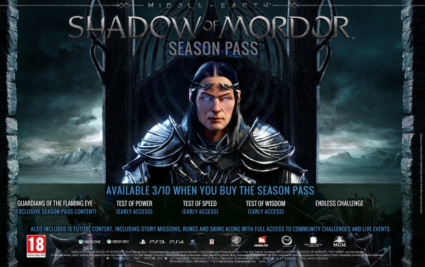 Shadow of Mordor plánuje řadu DLC