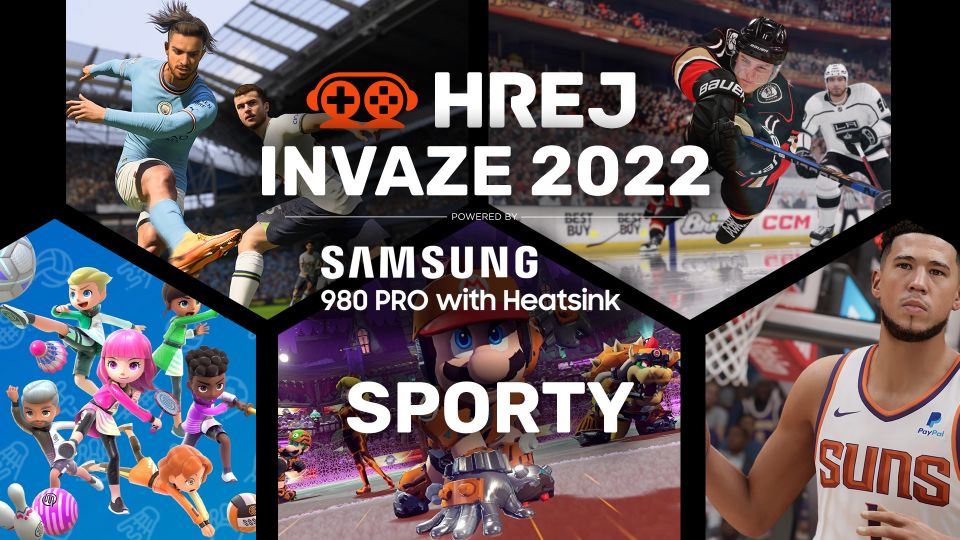 INVAZE - Připomeňte si pět nejzajímavějších sportovních her z roku 2022