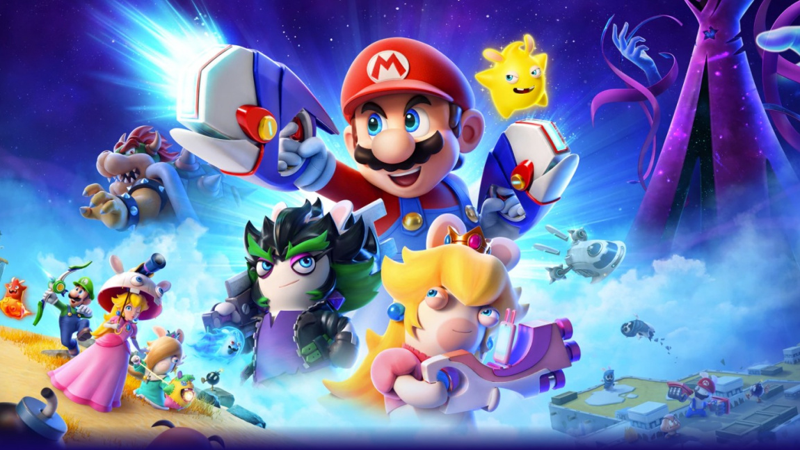 Na Mario + Rabbids Sparks of Hope pracuje třikrát více vývojářů, než na prvním dílu