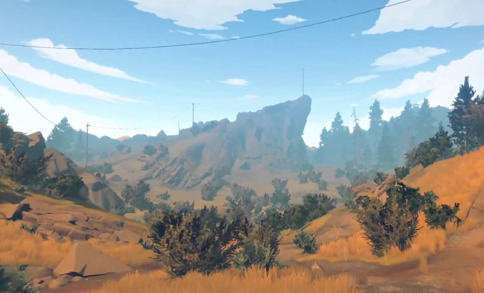 Firewatch nabízí skutečné kopie fotek