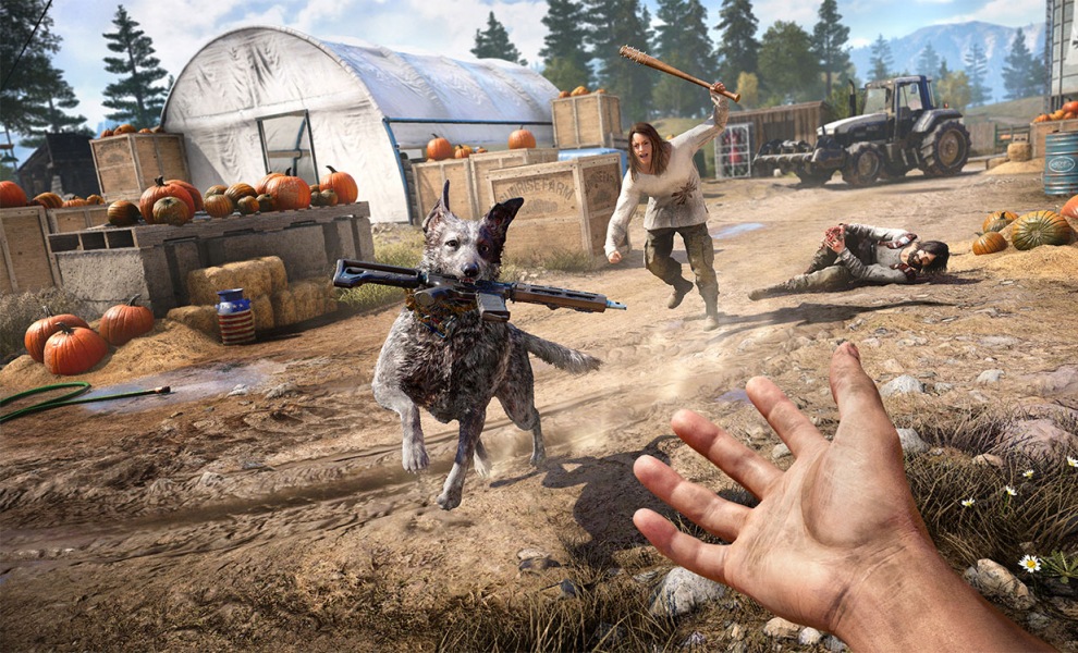 Sledujte záběry z hraní Far Cry 5 ve 4K