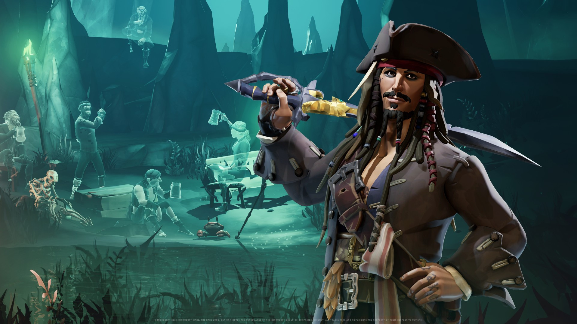 Sea of Thieves vítá kampaň A Pirate's Life inspirovanou Piráty z Karibiku