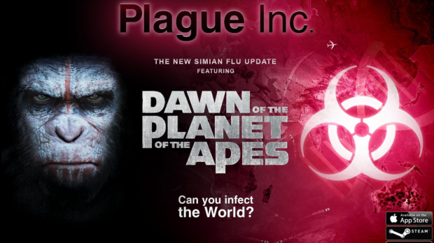 Plague, Inc. přinese inteligentní primáty