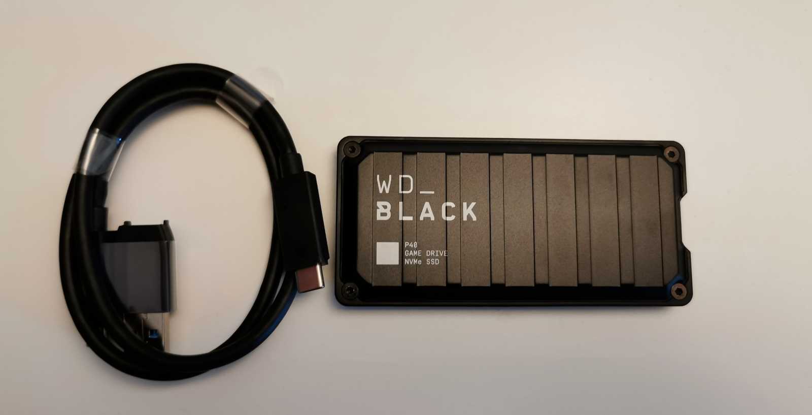 Recenze WD_BLACK P40, lehoučkého externího SSD disku s masivní rychlostí