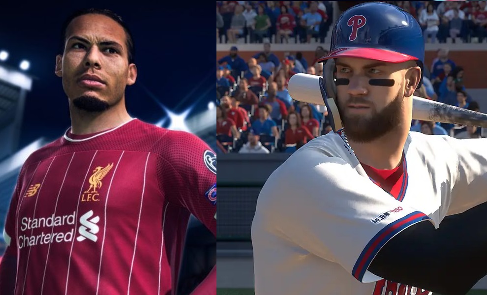 Ve FIFA i MLB:TS se utkají opravdoví hráči