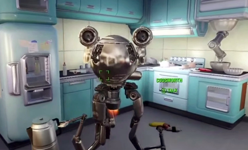 Robot ve Falloutu 4 rozpozná 924 jmen