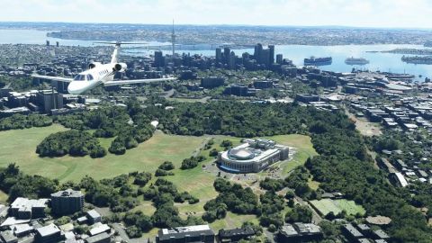 Dvanáctý World Update pro Microsoft Flight Simulator ukazuje nádherný a divoký Nový Zéland