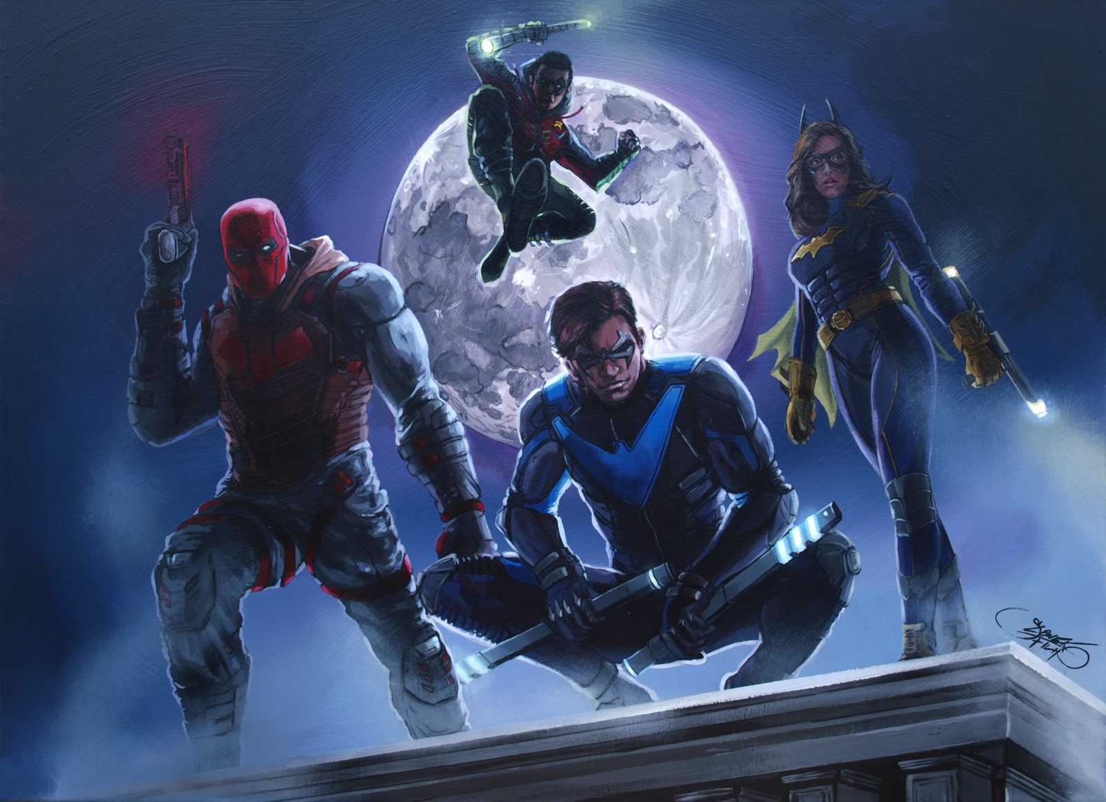 K příležitosti vydání Gotham Knights čtyři čeští umělci připravili tematické výtvory