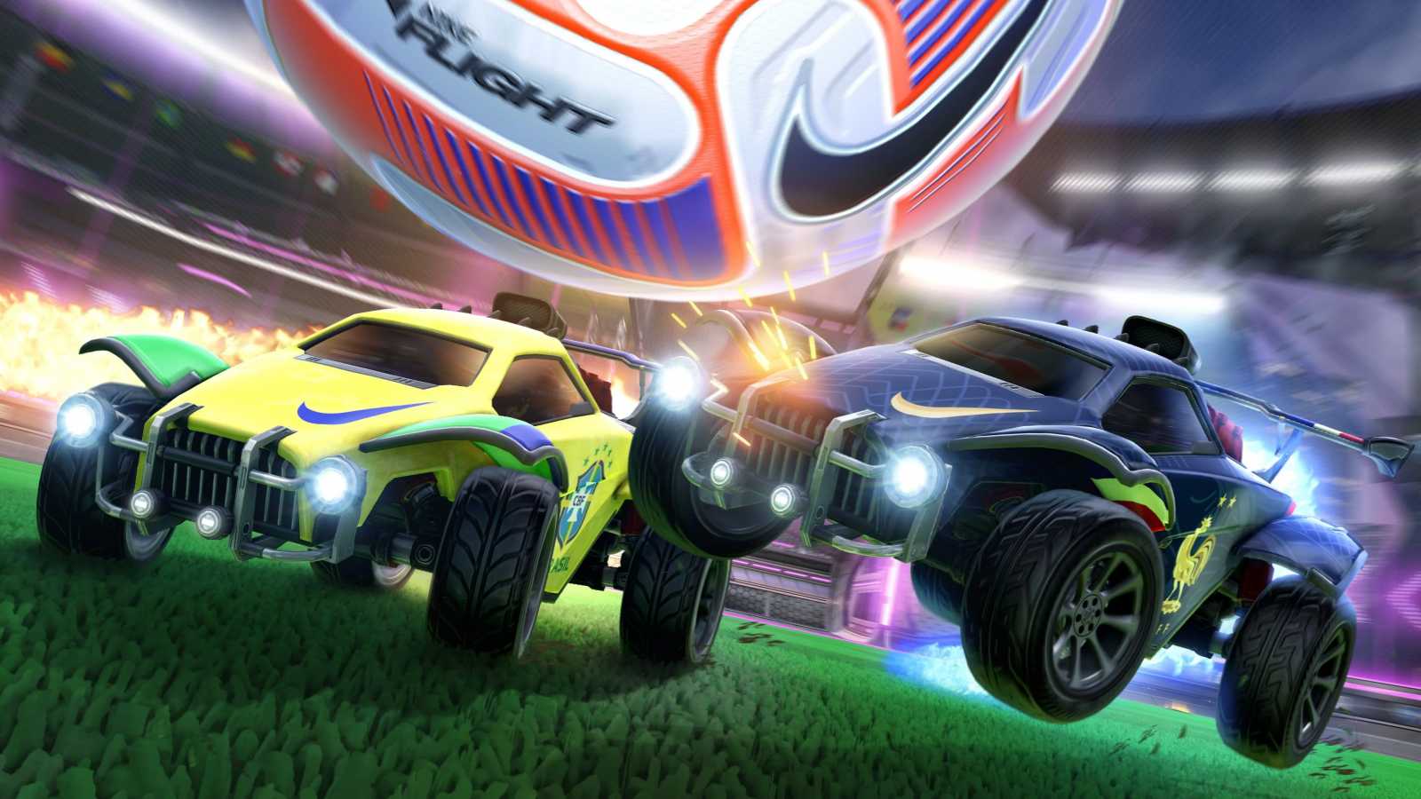 Rocket League představuje akci věnovanou World Cupu, do hry dorazí kosmetické doplňky i speciální režimy